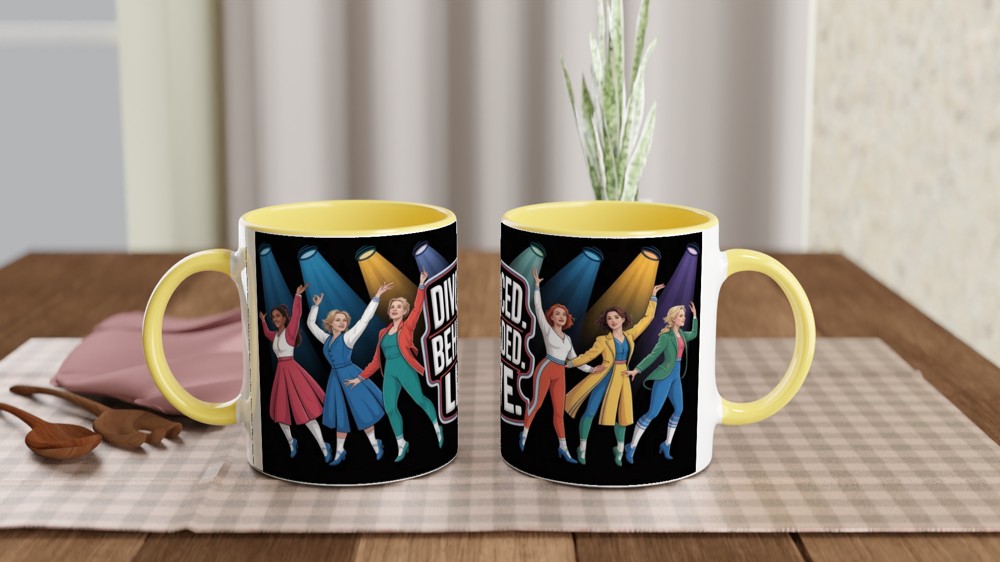 Divorced Beheaded Live - Six Queens Musical Theatre Mug — view 8