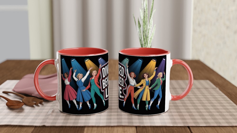 Divorced Beheaded Live - Six Queens Musical Theatre Mug — view 7