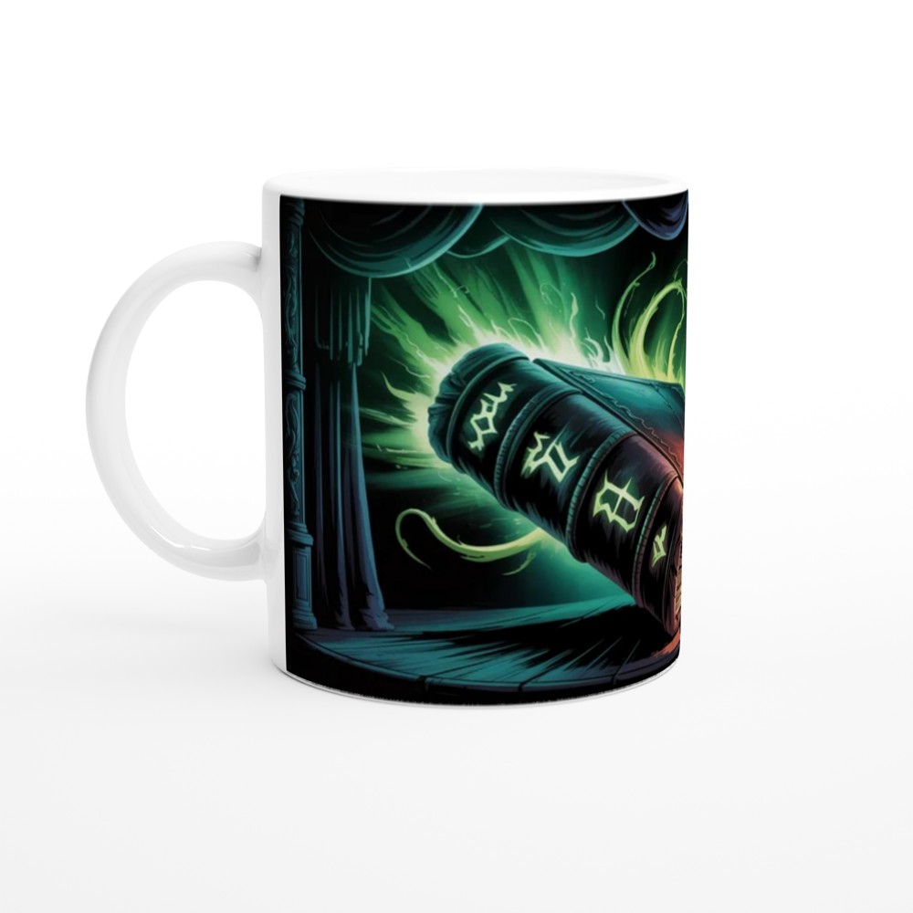 Uncover The Wicked Truth - Dark Magic Book Mug — view 10