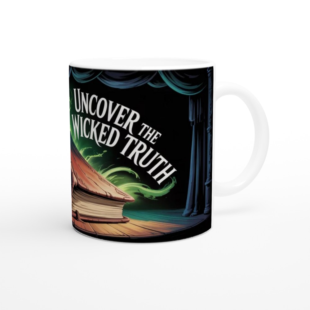Uncover The Wicked Truth - Dark Magic Book Mug — view 12