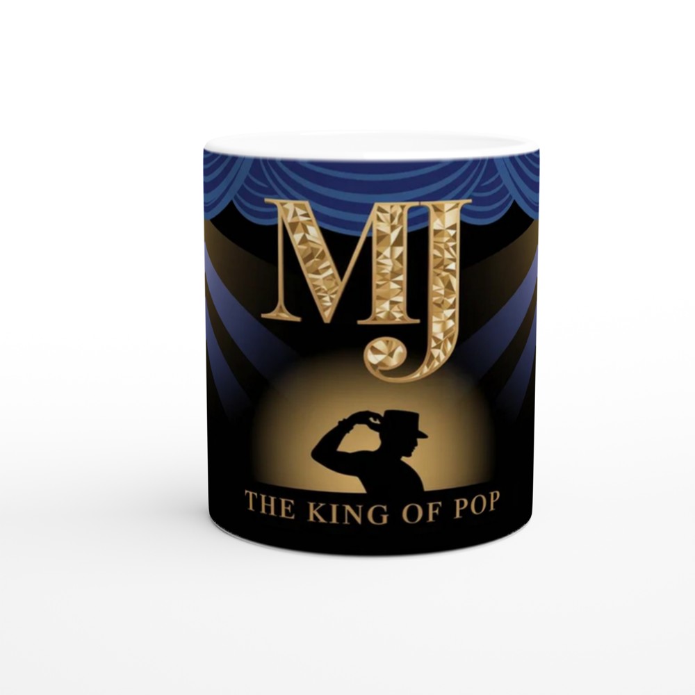 MJ The King of Pop Stage Silhouette Mug — view 11