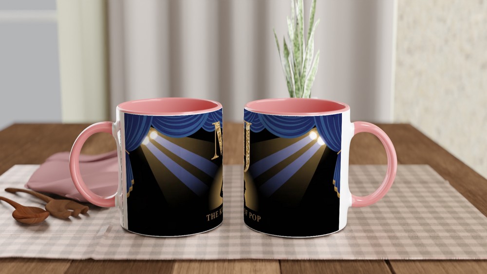 MJ The King of Pop Stage Silhouette Mug — view 6