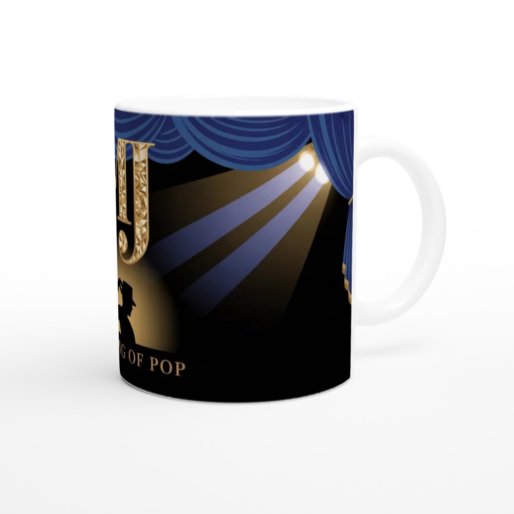 MJ The King of Pop Stage Silhouette Mug — view 12