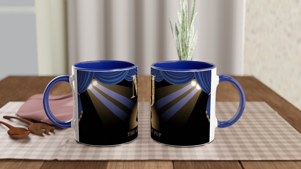 MJ The King of Pop Stage Silhouette Mug — view 4