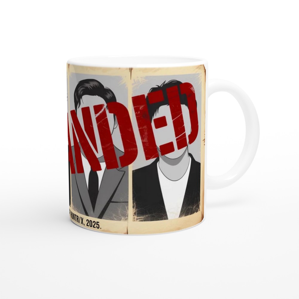 Saja Boys Mug | K-Pop Demon Hunters Gift | Disbanded Wanted Poster Mug | K-Pop Fan Gift for Best Friend — view 12