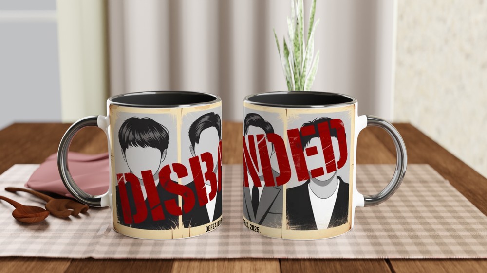 Saja Boys Mug | K-Pop Demon Hunters Gift | Disbanded Wanted Poster Mug | K-Pop Fan Gift for Best Friend — view 9