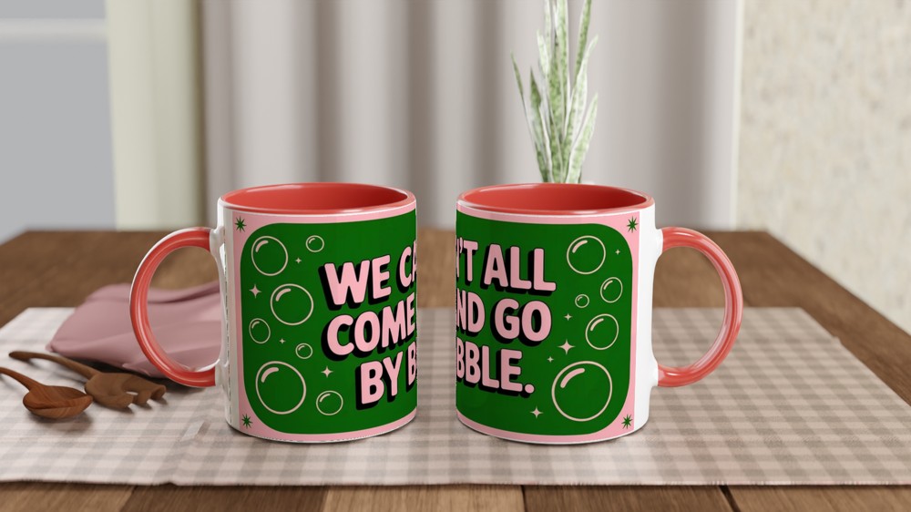Wicked Mug | 'Come and Go By Bubble' Quote | Musical Theatre Gift | Present for Best Friend — view 7