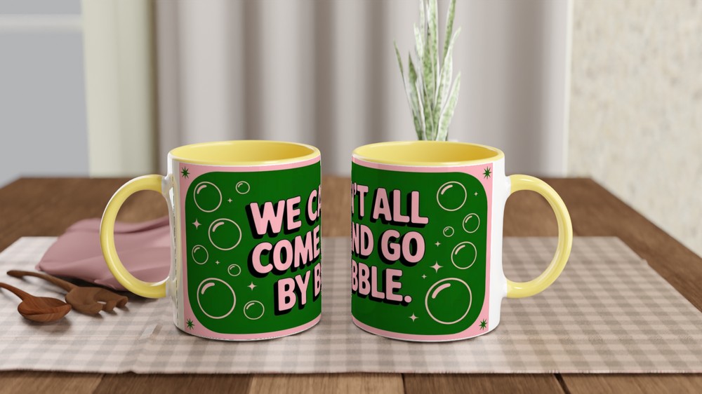 Wicked Mug | 'Come and Go By Bubble' Quote | Musical Theatre Gift | Present for Best Friend — view 8
