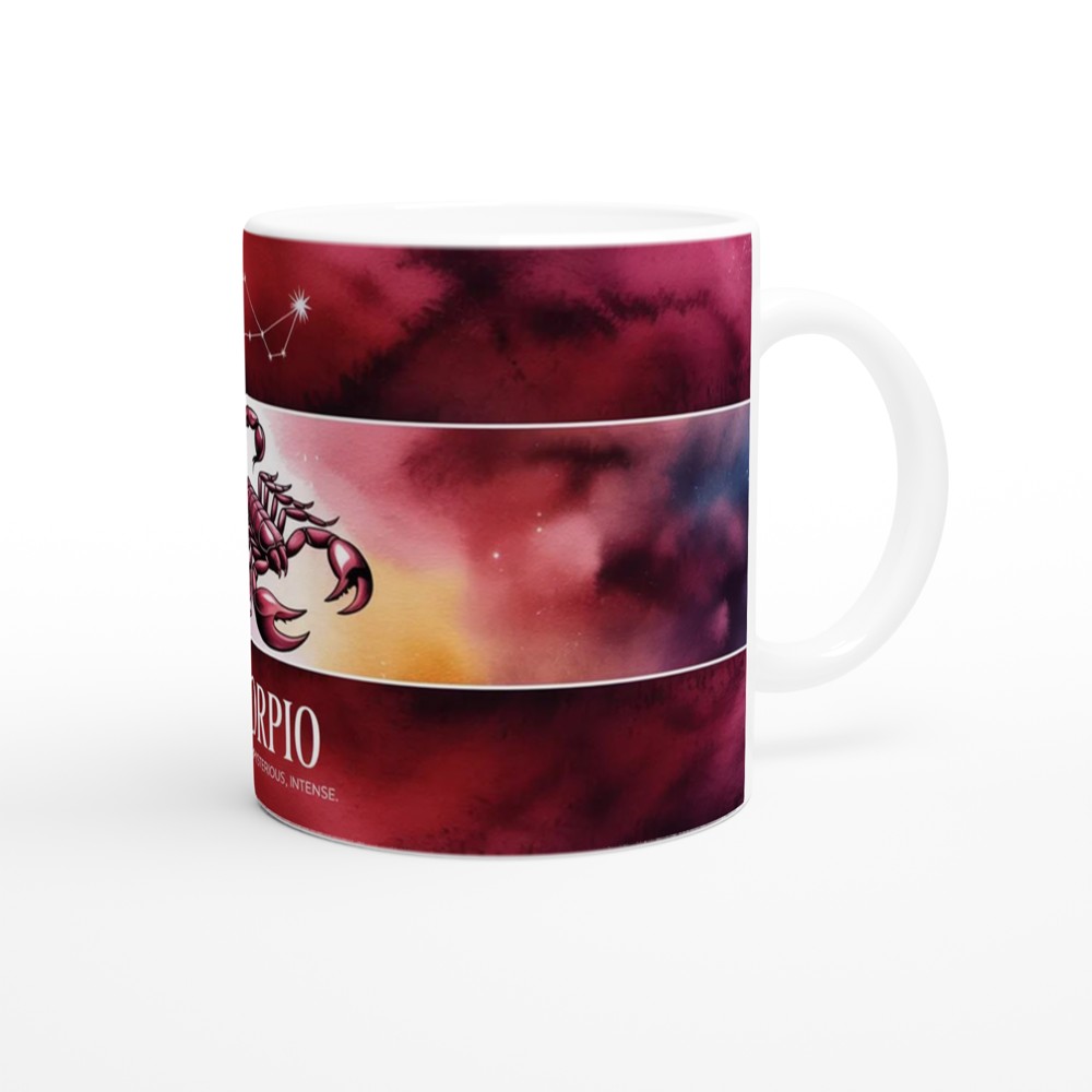 Scorpio Mug | Scorpio Zodiac Gift | Astrology Horoscope Coffee Cup | Birthday Present for Best Friend — view 12