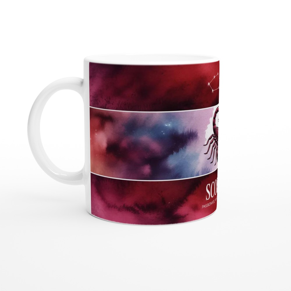 Scorpio Mug | Scorpio Zodiac Gift | Astrology Horoscope Coffee Cup | Birthday Present for Best Friend — view 10