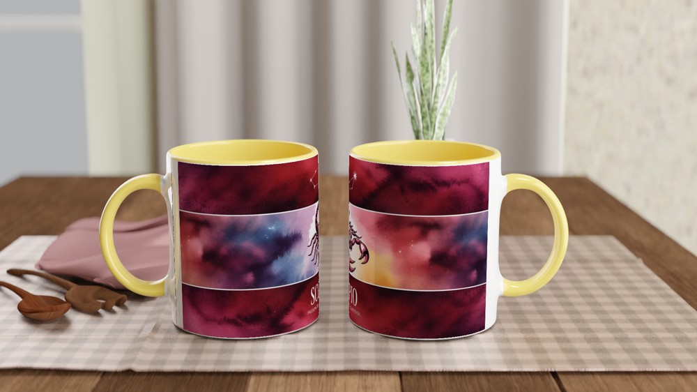 Scorpio Mug | Scorpio Zodiac Gift | Astrology Horoscope Coffee Cup | Birthday Present for Best Friend — view 8