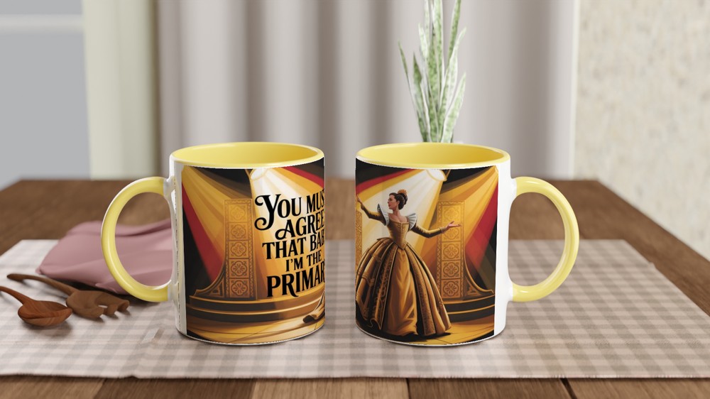 Six the Musical Mug | Catherine of Aragon No Way Quote | Musical Theatre Gift | Theatre Lover Present — view 8