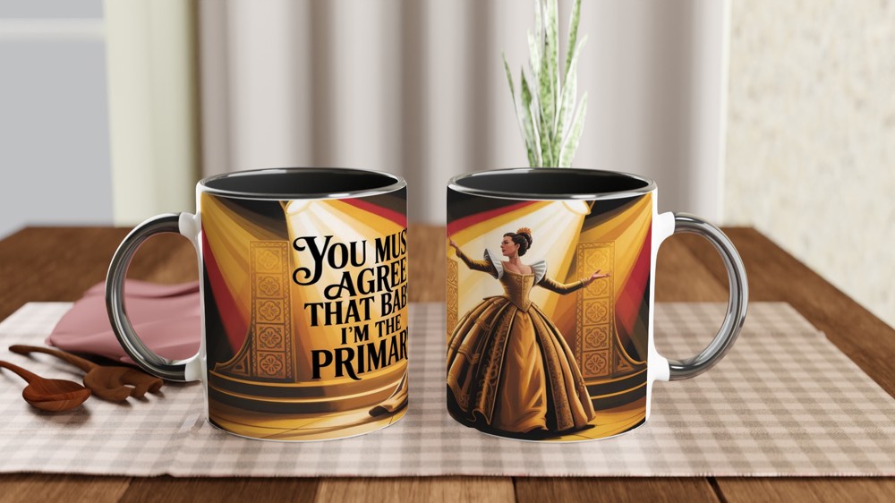Six the Musical Mug | Catherine of Aragon No Way Quote | Musical Theatre Gift | Theatre Lover Present — view 9