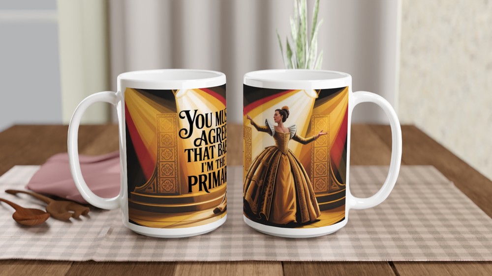 Six the Musical Mug | Catherine of Aragon No Way Quote | Musical Theatre Gift | Theatre Lover Present — view 2