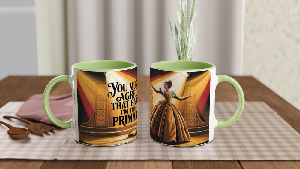 Six the Musical Mug | Catherine of Aragon No Way Quote | Musical Theatre Gift | Theatre Lover Present — view 5