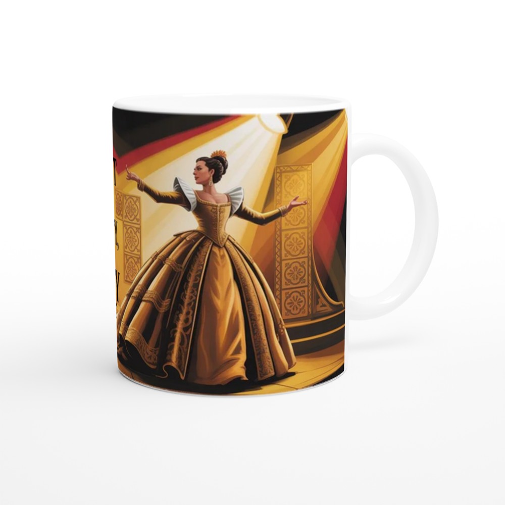 Six the Musical Mug | Catherine of Aragon No Way Quote | Musical Theatre Gift | Theatre Lover Present — view 12