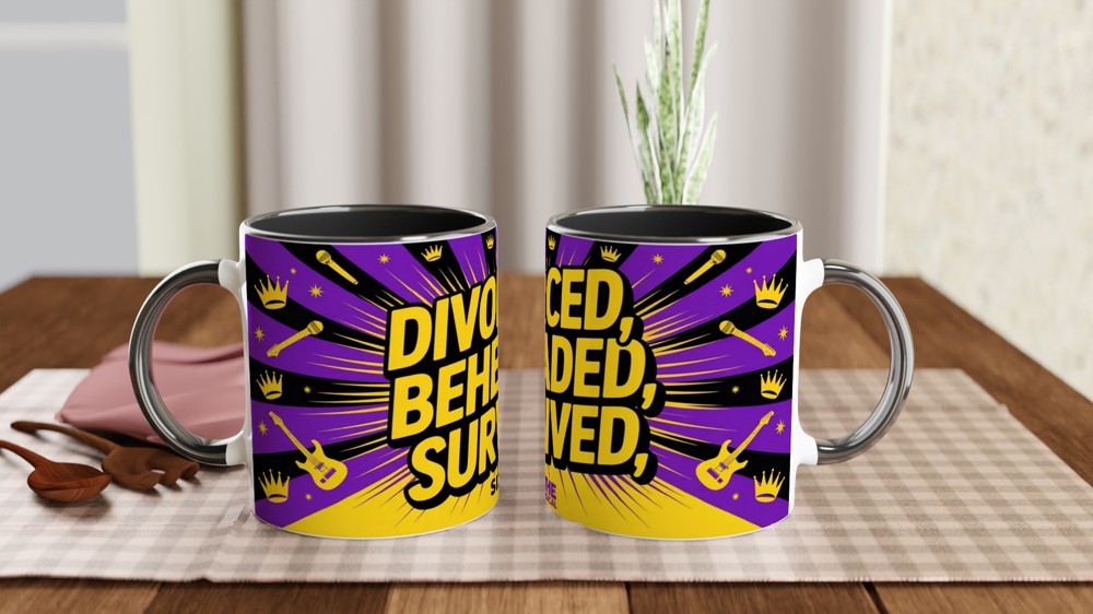 Divorced Beheaded Survived - Six The Musical Mug — view 9