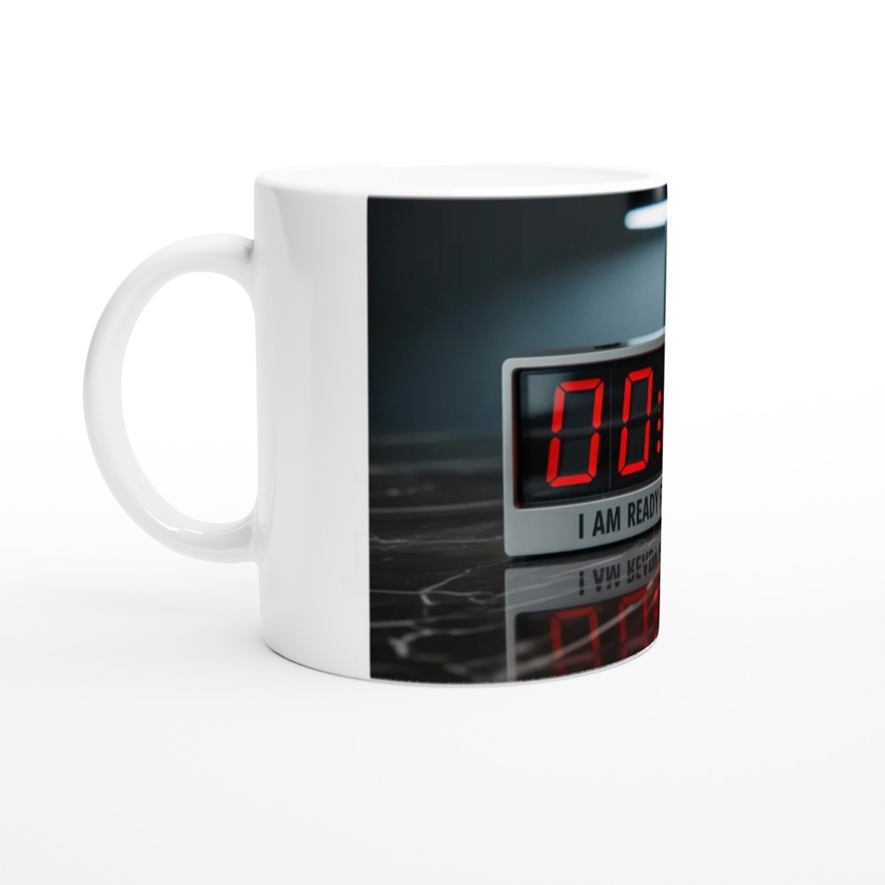 I Am Ready For The Game - Digital Countdown Clock Mug — view 10