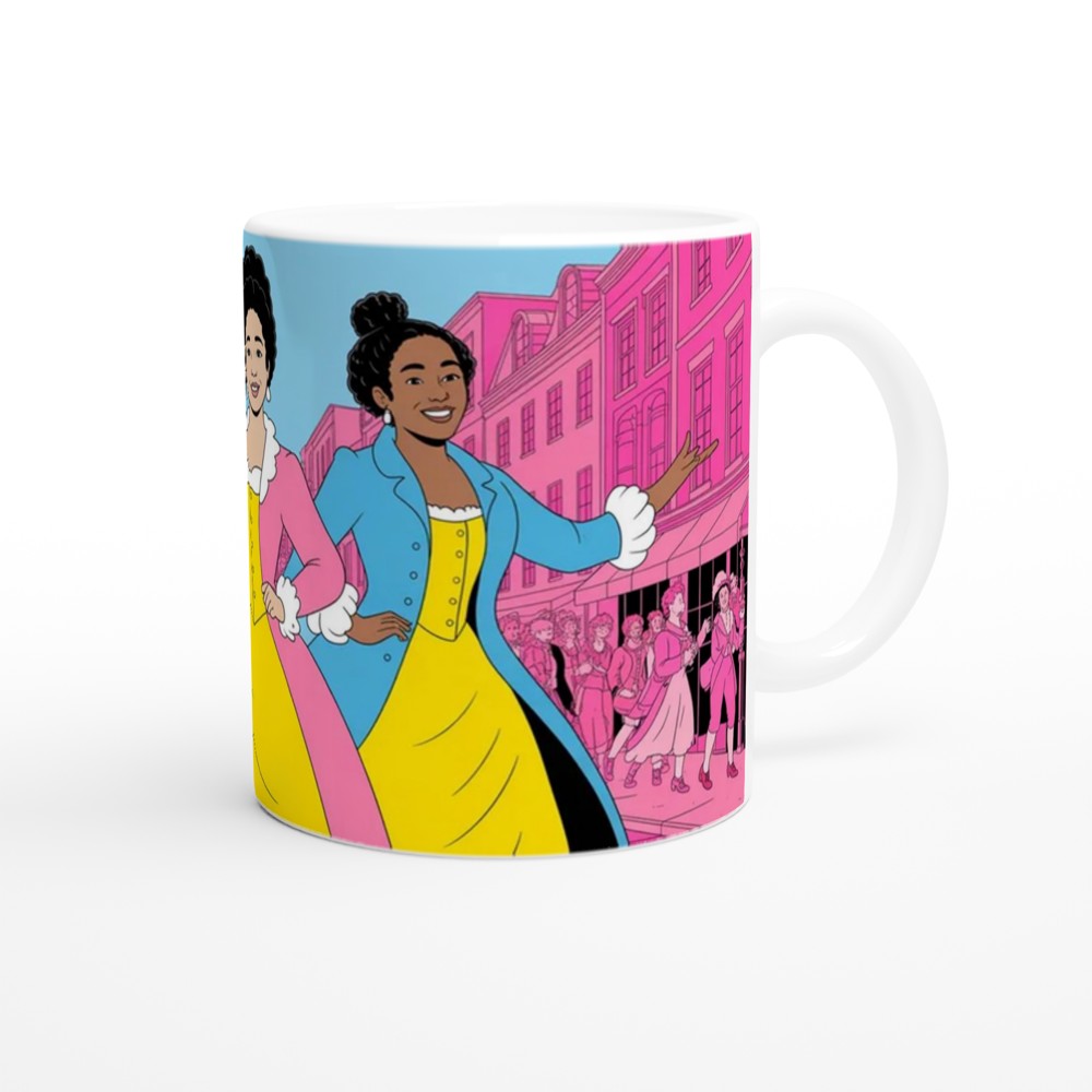 Schuyler Sisters Mug | Hamilton Inspired Gift | Musical Theatre Mug for Her | Theatre Lover Present — view 12