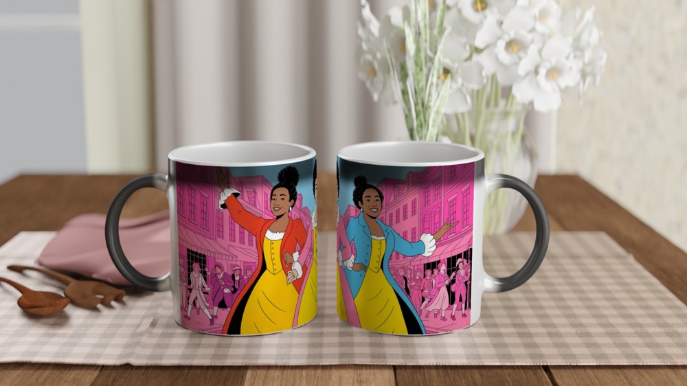 Schuyler Sisters Mug | Hamilton Inspired Gift | Musical Theatre Mug for Her | Theatre Lover Present — view 3
