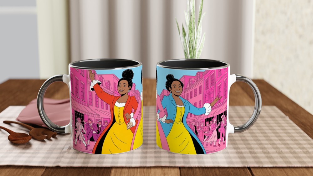 Schuyler Sisters Mug | Hamilton Inspired Gift | Musical Theatre Mug for Her | Theatre Lover Present — view 9