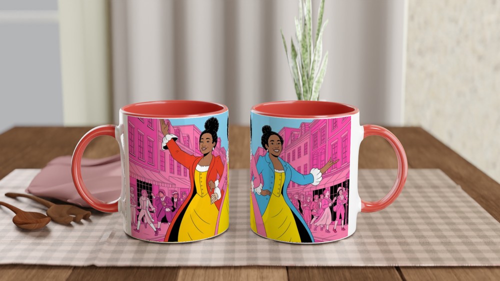Schuyler Sisters Mug | Hamilton Inspired Gift | Musical Theatre Mug for Her | Theatre Lover Present — view 7