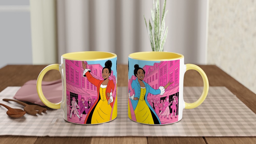 Schuyler Sisters Mug | Hamilton Inspired Gift | Musical Theatre Mug for Her | Theatre Lover Present — view 8