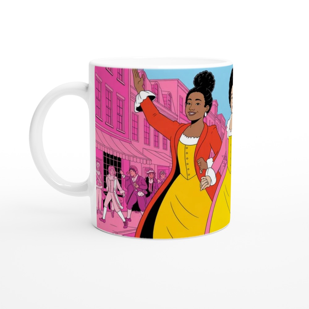 Schuyler Sisters Mug | Hamilton Inspired Gift | Musical Theatre Mug for Her | Theatre Lover Present — view 10