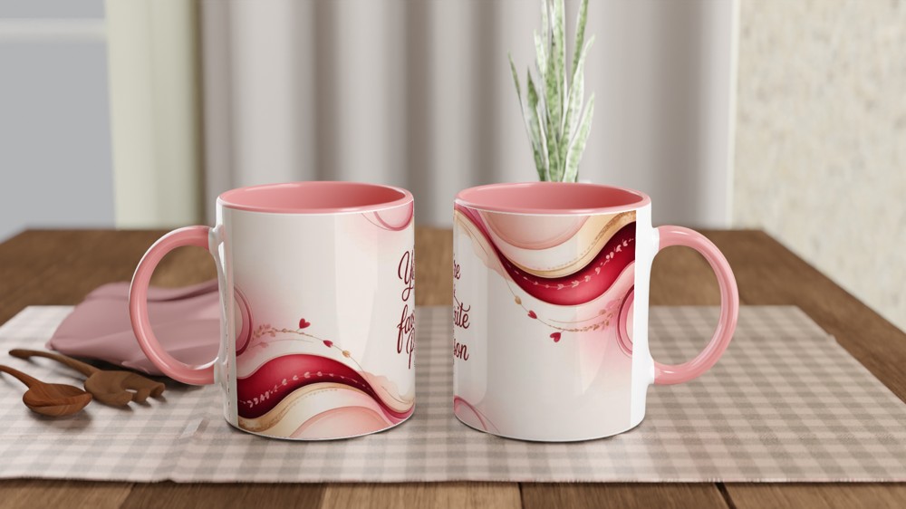 Favourite Person Mug | Romantic Valentine's Gift for Him or Her | Anniversary Coffee Cup — view 6