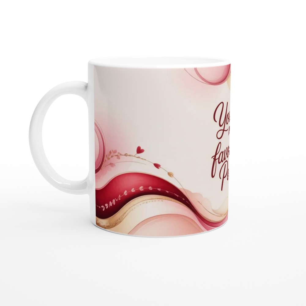 Favourite Person Mug | Romantic Valentine's Gift for Him or Her | Anniversary Coffee Cup — view 10