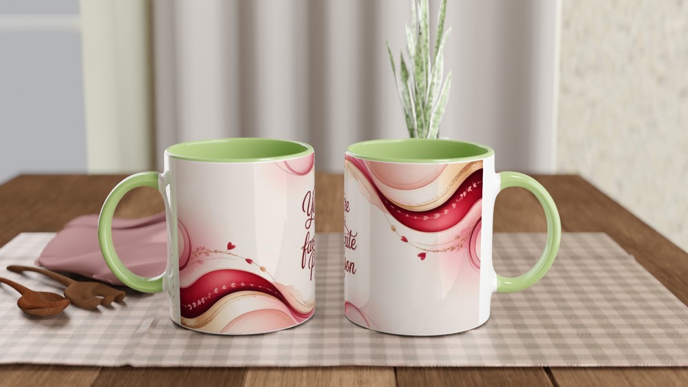 Favourite Person Mug | Romantic Valentine's Gift for Him or Her | Anniversary Coffee Cup — view 5