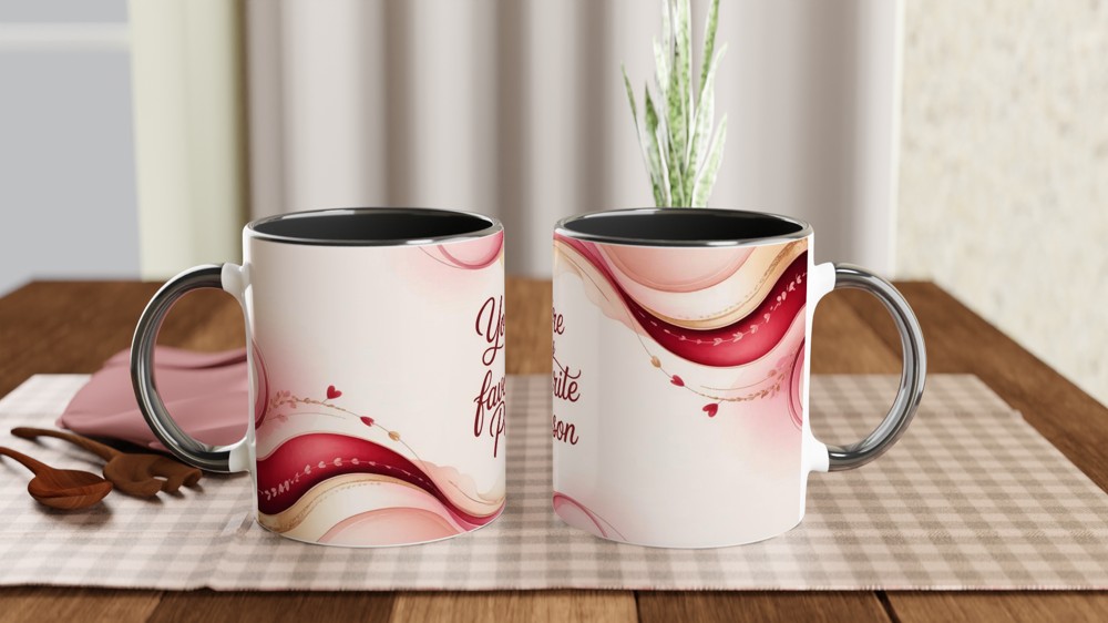 Favourite Person Mug | Romantic Valentine's Gift for Him or Her | Anniversary Coffee Cup — view 9