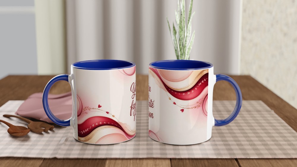 Favourite Person Mug | Romantic Valentine's Gift for Him or Her | Anniversary Coffee Cup — view 4