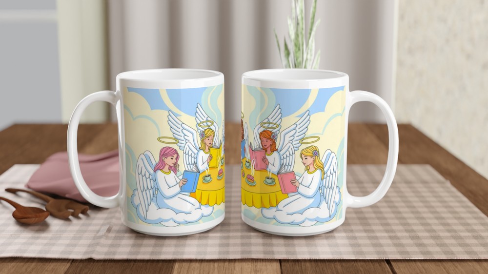 Angels Book Club Tea Party in the Clouds — view 2