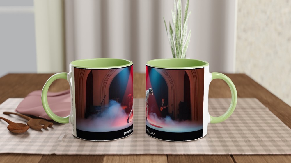 Smooth Criminal Mug | MJ Theatre Tribute Gift | Michael Jackson Inspired Stage Design Mug | Gift for Him or Theatre Lovers — view 5