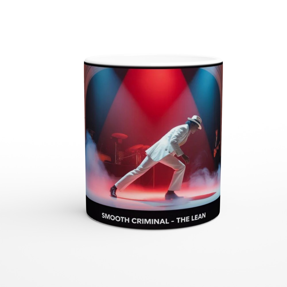 Smooth Criminal Mug | MJ Theatre Tribute Gift | Michael Jackson Inspired Stage Design Mug | Gift for Him or Theatre Lovers — view 11