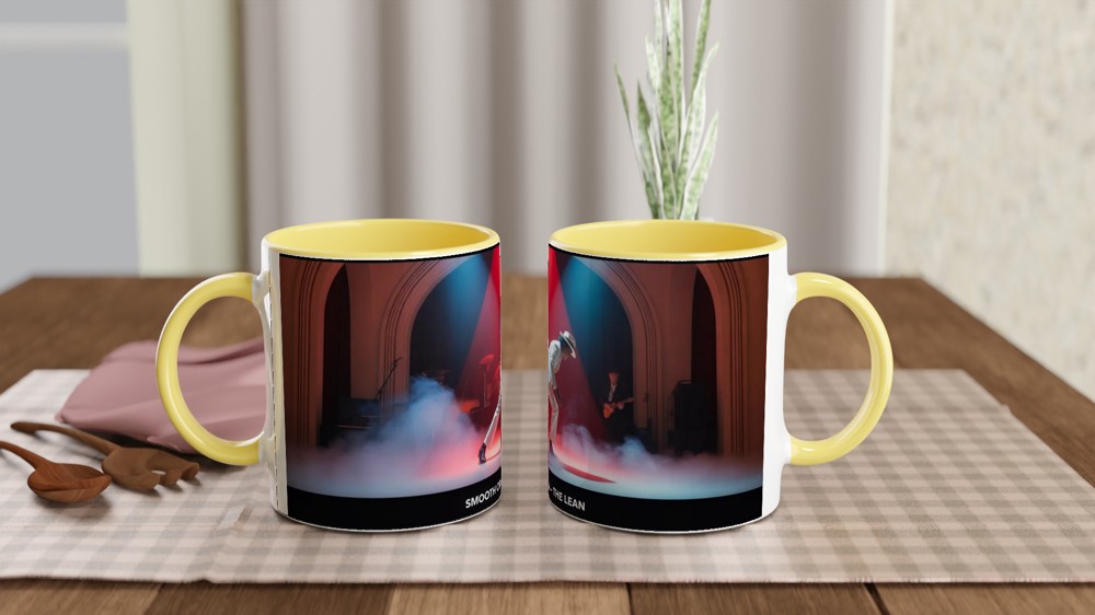 Smooth Criminal Mug | MJ Theatre Tribute Gift | Michael Jackson Inspired Stage Design Mug | Gift for Him or Theatre Lovers — view 8