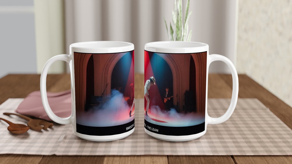 Smooth Criminal Mug | MJ Theatre Tribute Gift | Michael Jackson Inspired Stage Design Mug | Gift for Him or Theatre Lovers — view 2