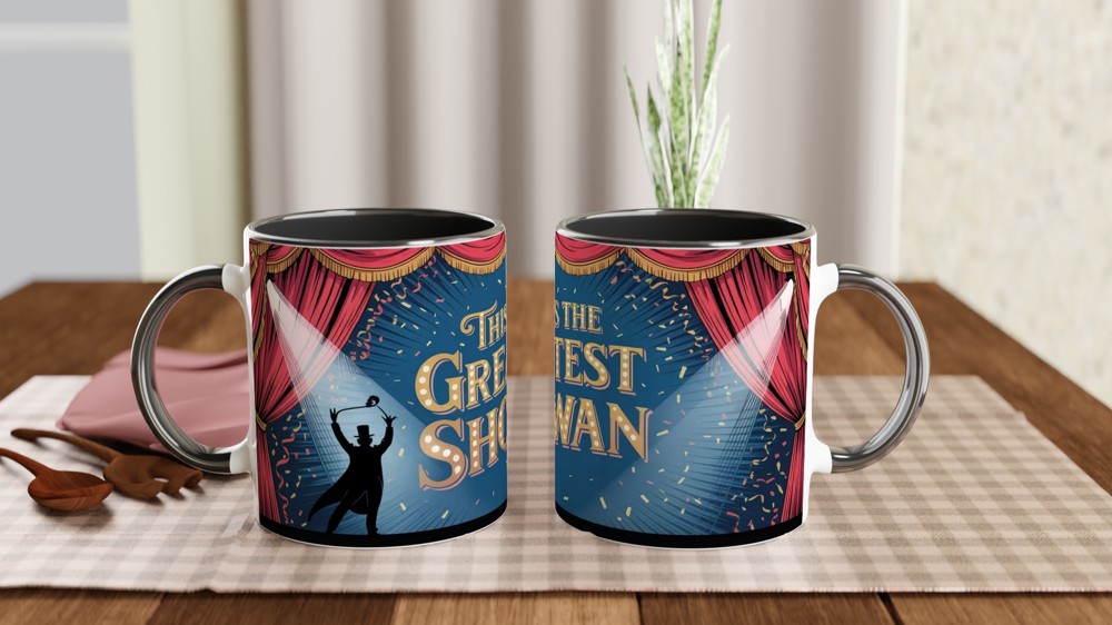 The Greatest Showman Mug | 'This Is The Greatest Show' Quote | Musical Theatre Gift | Circus Stage Design Present — view 9