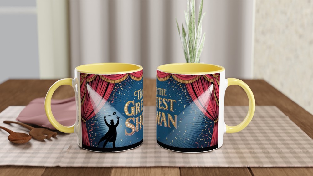 The Greatest Showman Mug | 'This Is The Greatest Show' Quote | Musical Theatre Gift | Circus Stage Design Present — view 8