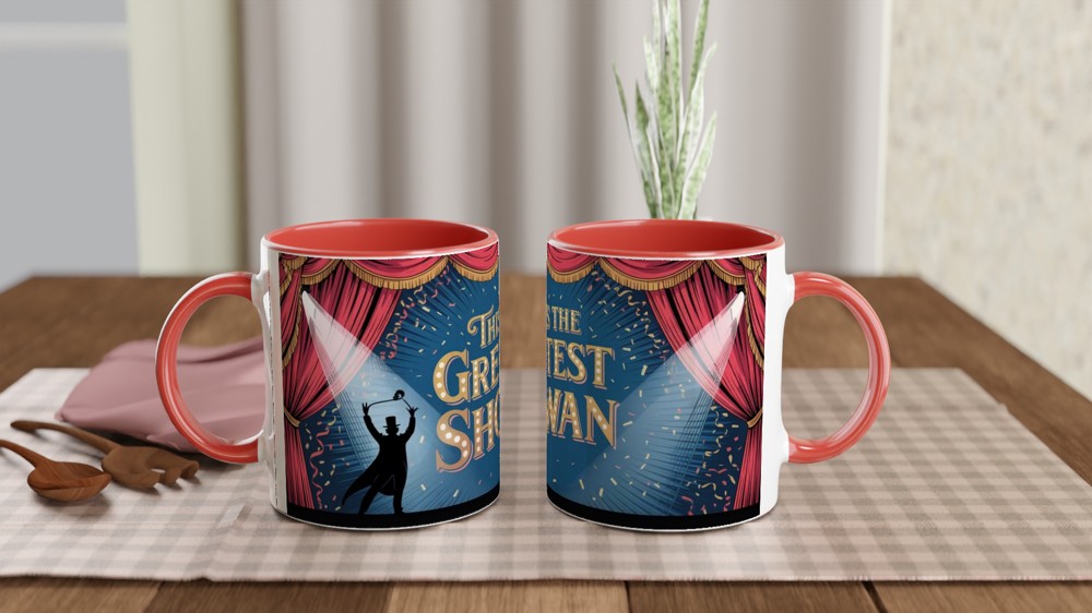 The Greatest Showman Mug | 'This Is The Greatest Show' Quote | Musical Theatre Gift | Circus Stage Design Present — view 7