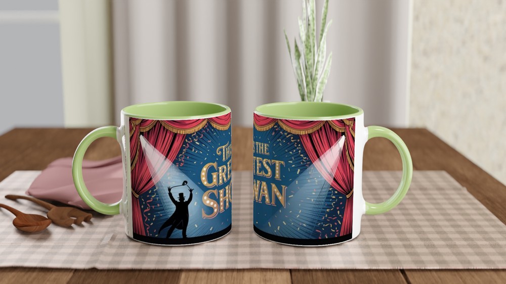 The Greatest Showman Mug | 'This Is The Greatest Show' Quote | Musical Theatre Gift | Circus Stage Design Present — view 5