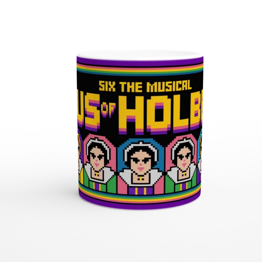 Six The Musical Haus of Holbein Pixel Art Mug — view 11