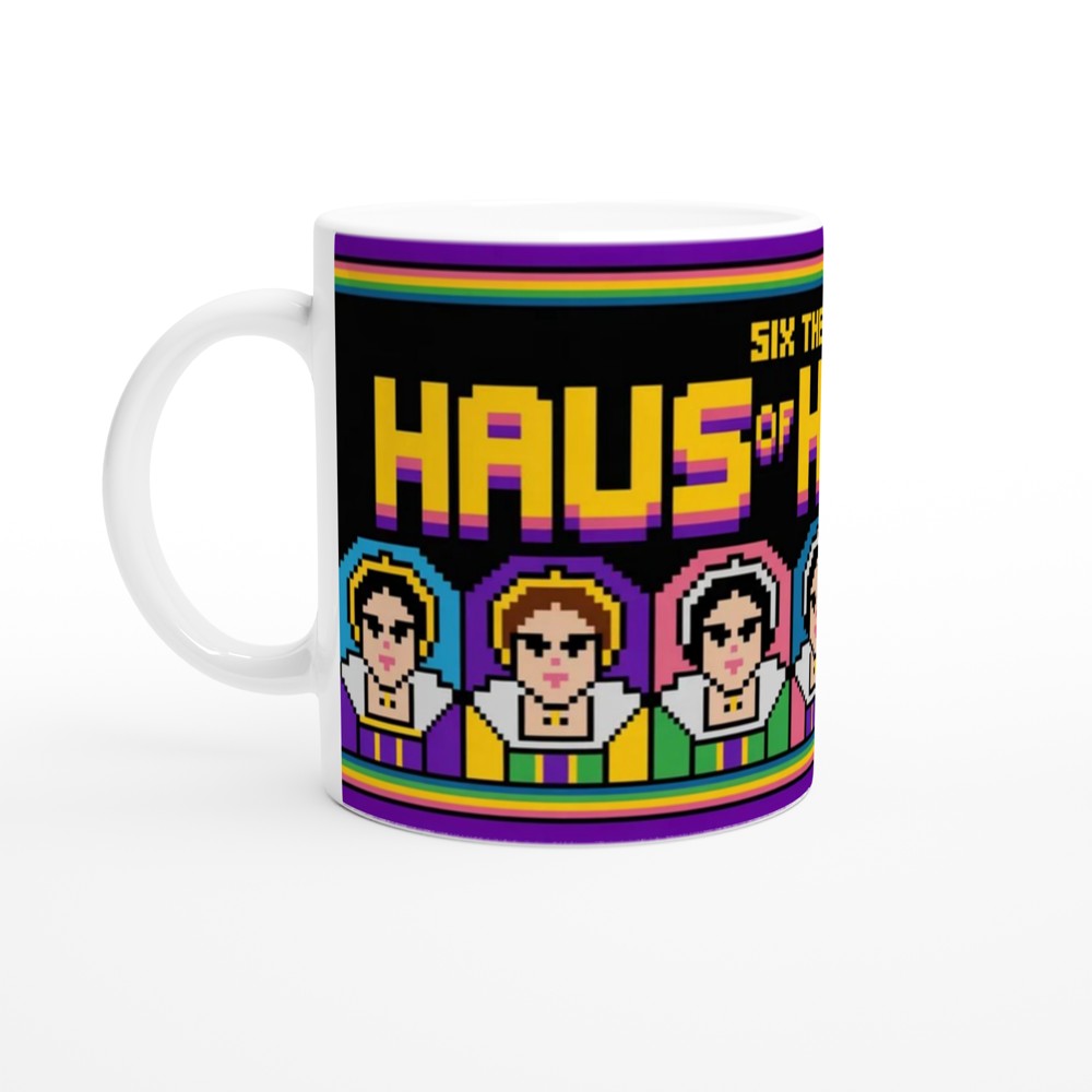 Six The Musical Haus of Holbein Pixel Art Mug — view 10