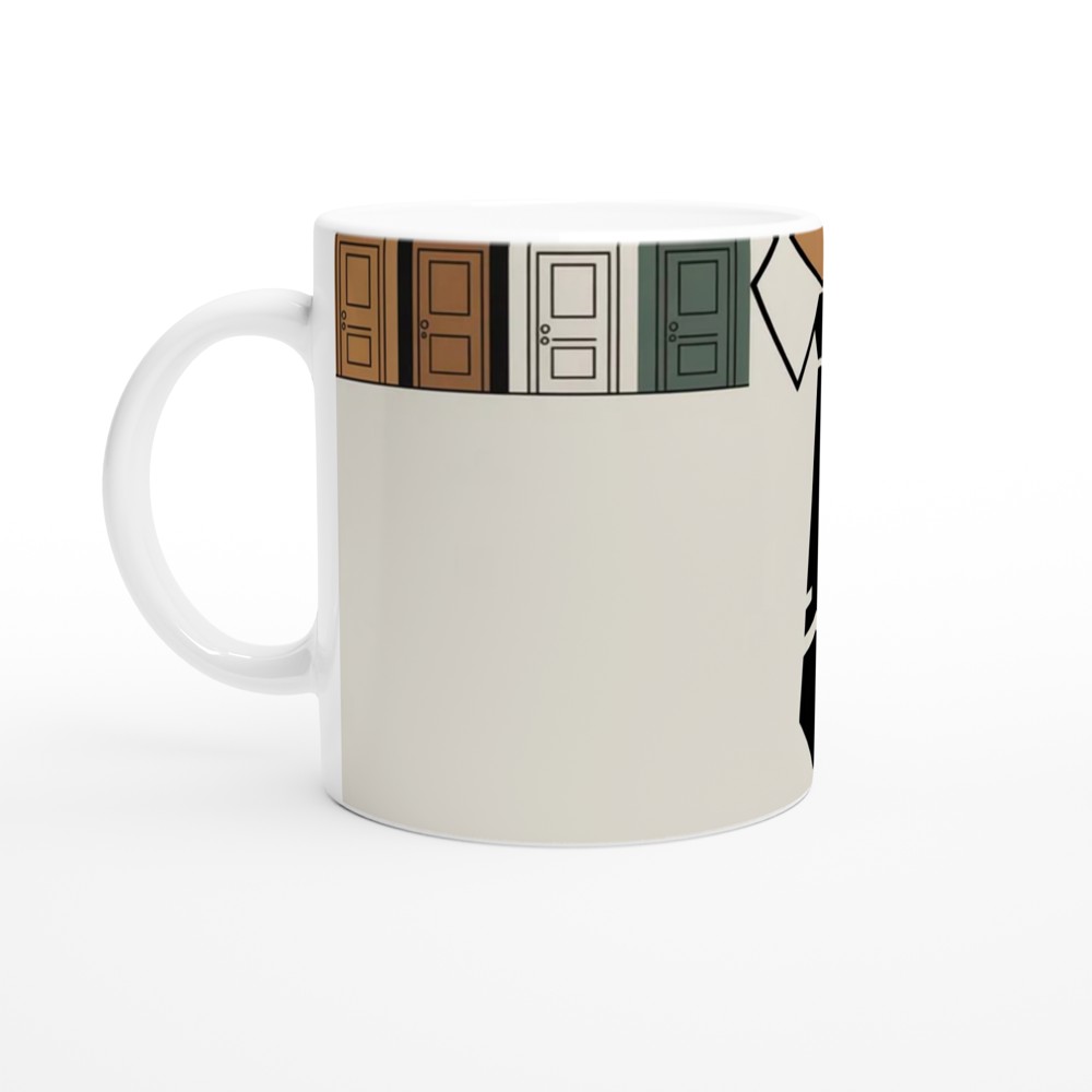Book of Mormon Mug | 'Hello!' Missionary Badge Design | Musical Theatre Gift | West End Present — view 10