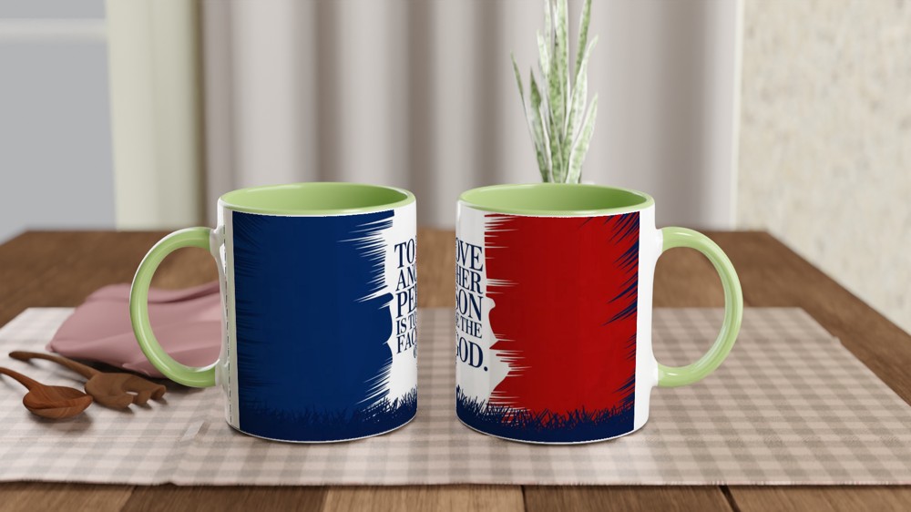 Les Miserables Mug | To Love Another Person Quote | Musical Theatre Gift | French Barricade Design for West End Fans — view 5