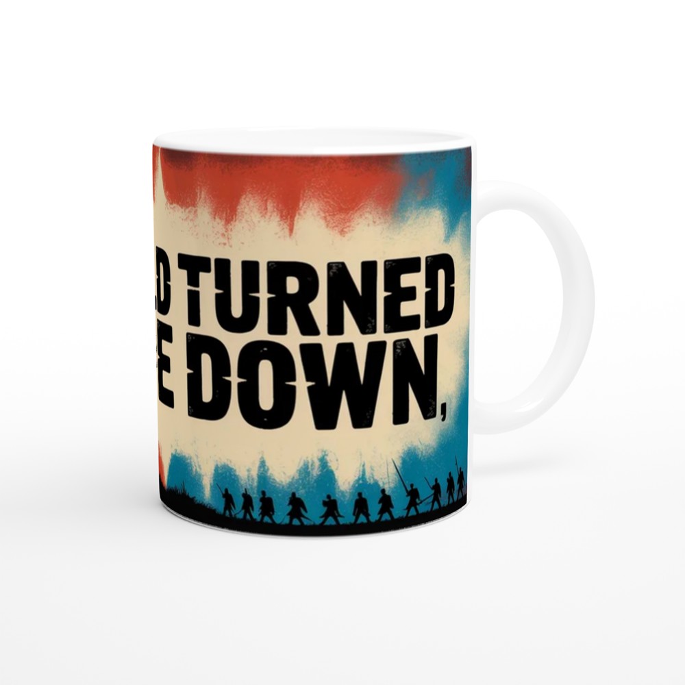 Hamilton Musical Mug | Yorktown Quote Gift | The World Turned Upside Down | Theatre Lover Present — view 12