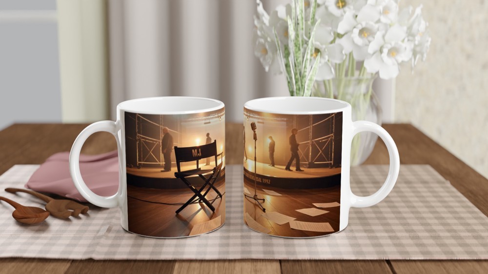 MJ Dangerous World Tour Rehearsal 1992 Stage Mug