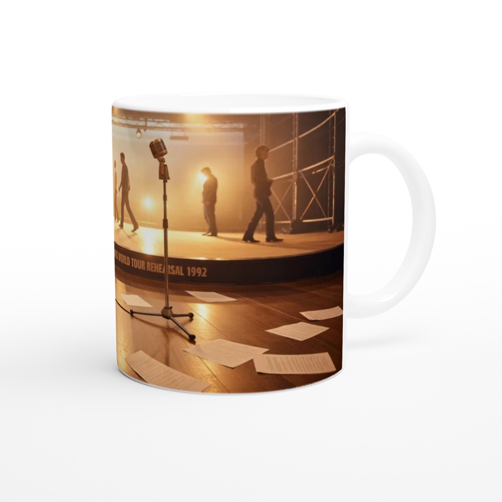 MJ Dangerous World Tour Rehearsal 1992 Stage Mug — view 12
