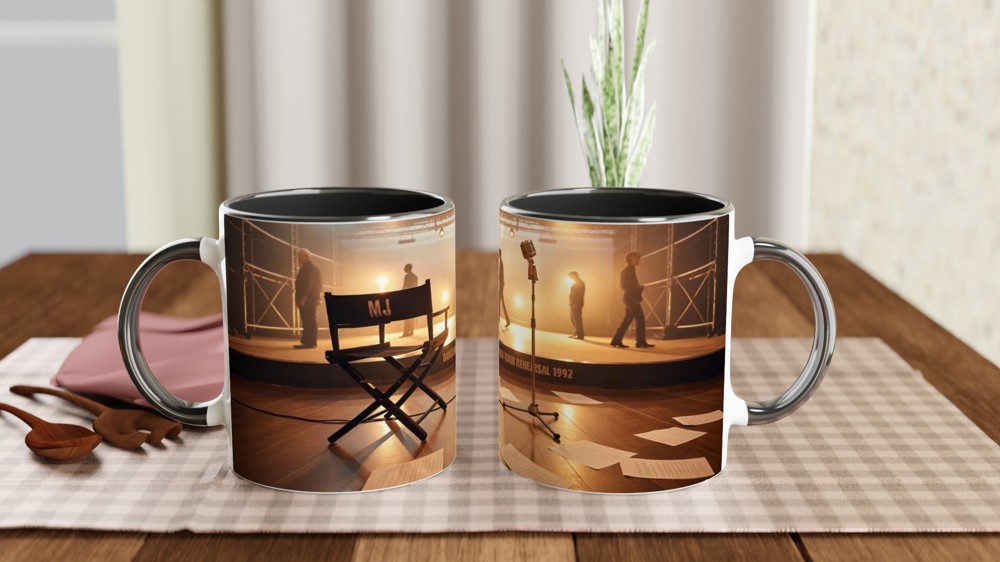 MJ Dangerous World Tour Rehearsal 1992 Stage Mug — view 9